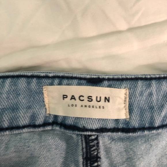 PacSun High Waisted Jean Shorts - Picture 3 of 4